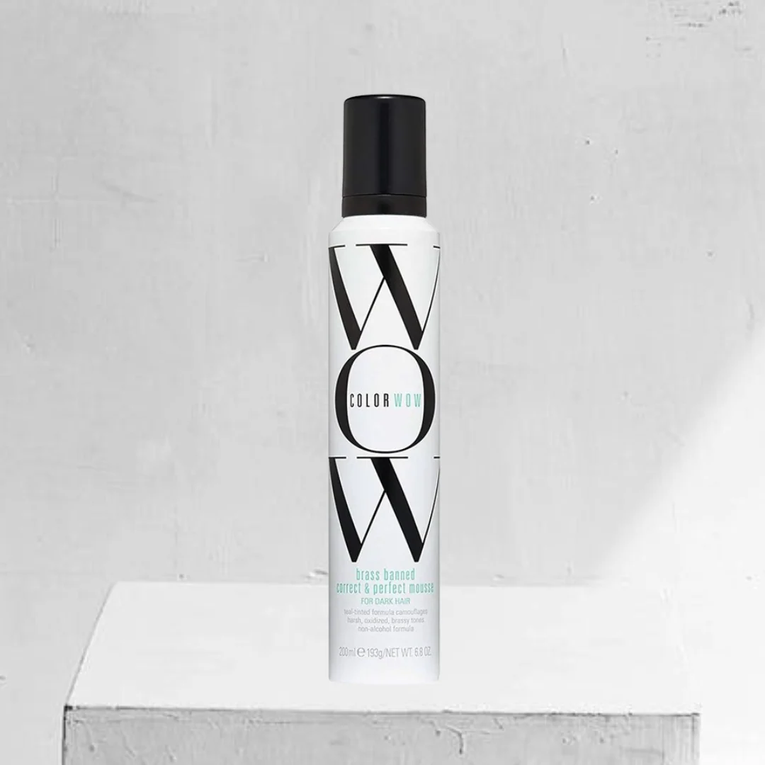 Color Wow Brass Banned Mousse Coiffante Cheveux Foncées - 200ml