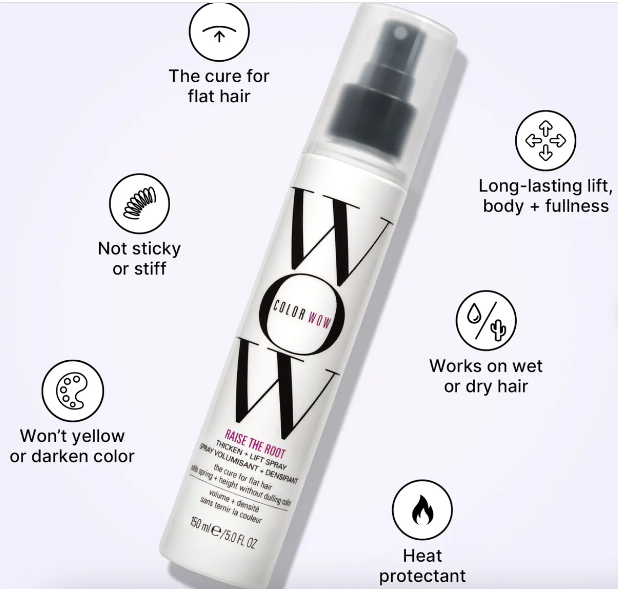 Color Wow Raise The Root Vaporisateur Épaississant & Rehausseur - Image 4