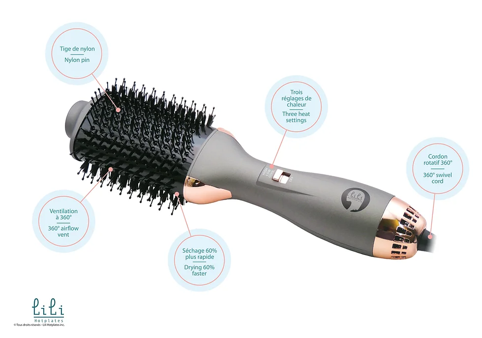 Lili Hot Air Brush Grande Brosse Séchoir - Image 2
