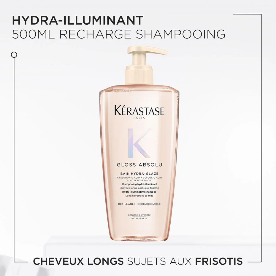 Kérastase Gloss Absolu Duo de Recharge Bain Hydra-Glaze - Image 3