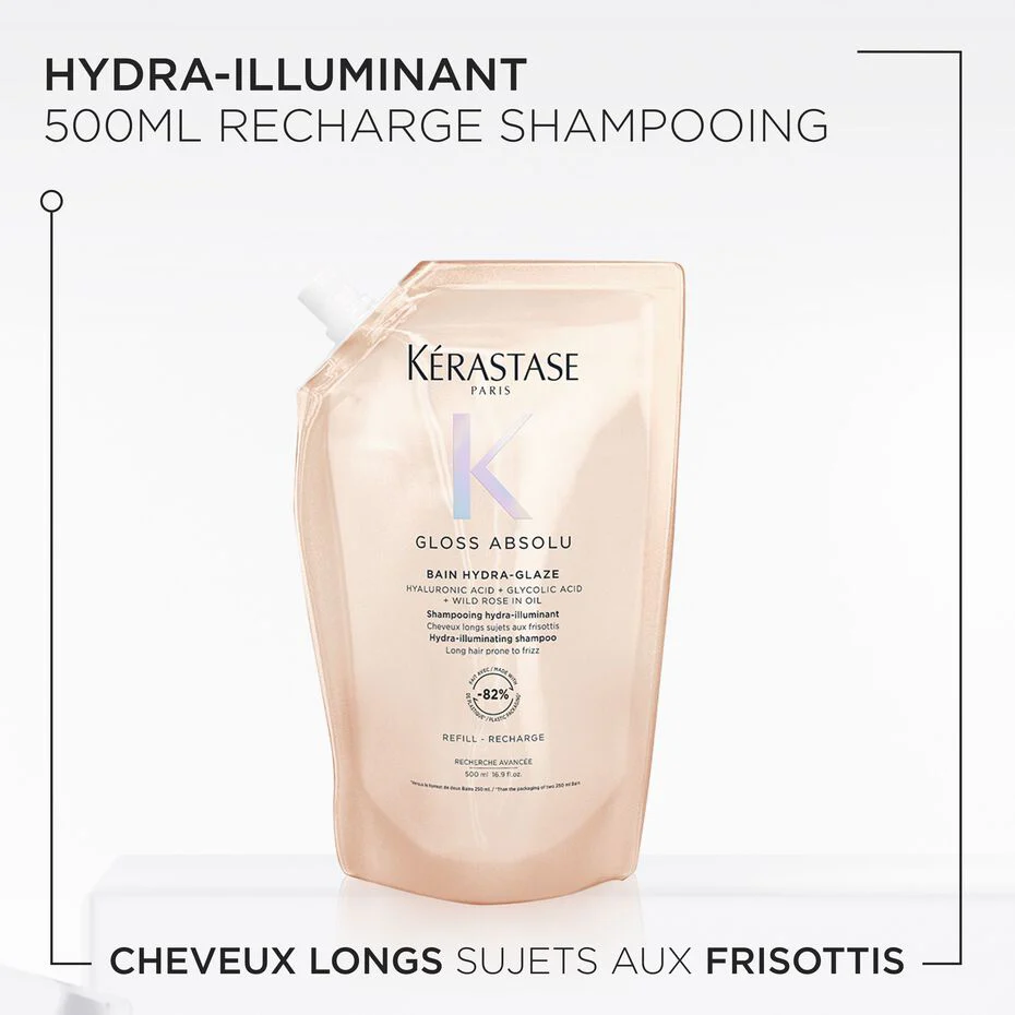 Kérastase Gloss Absolu Duo de Recharge Bain Hydra-Glaze - Image 4