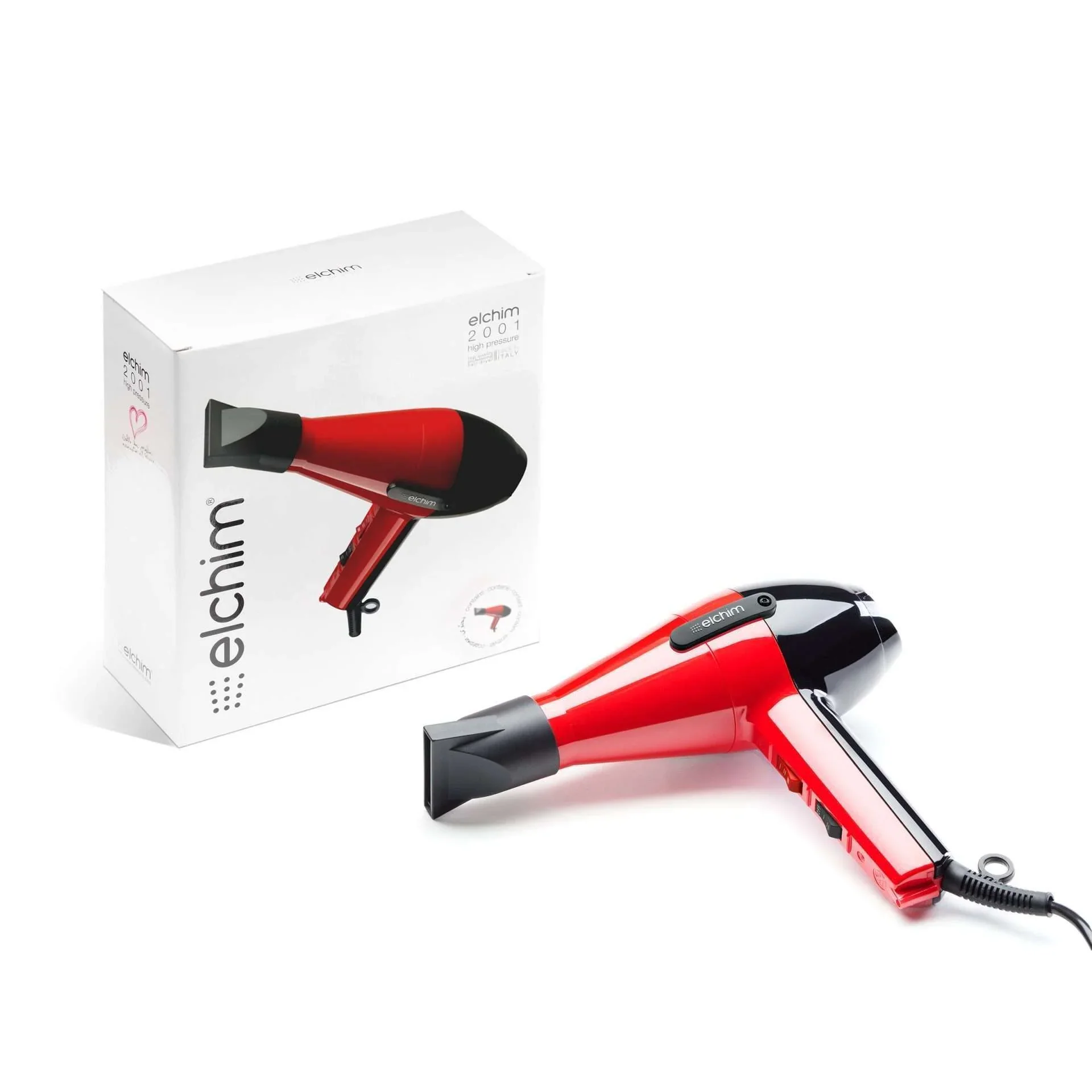 Elchim Séchoir à Cheveux Professionnel 2001 Haute Pression et Durable - Image 7
