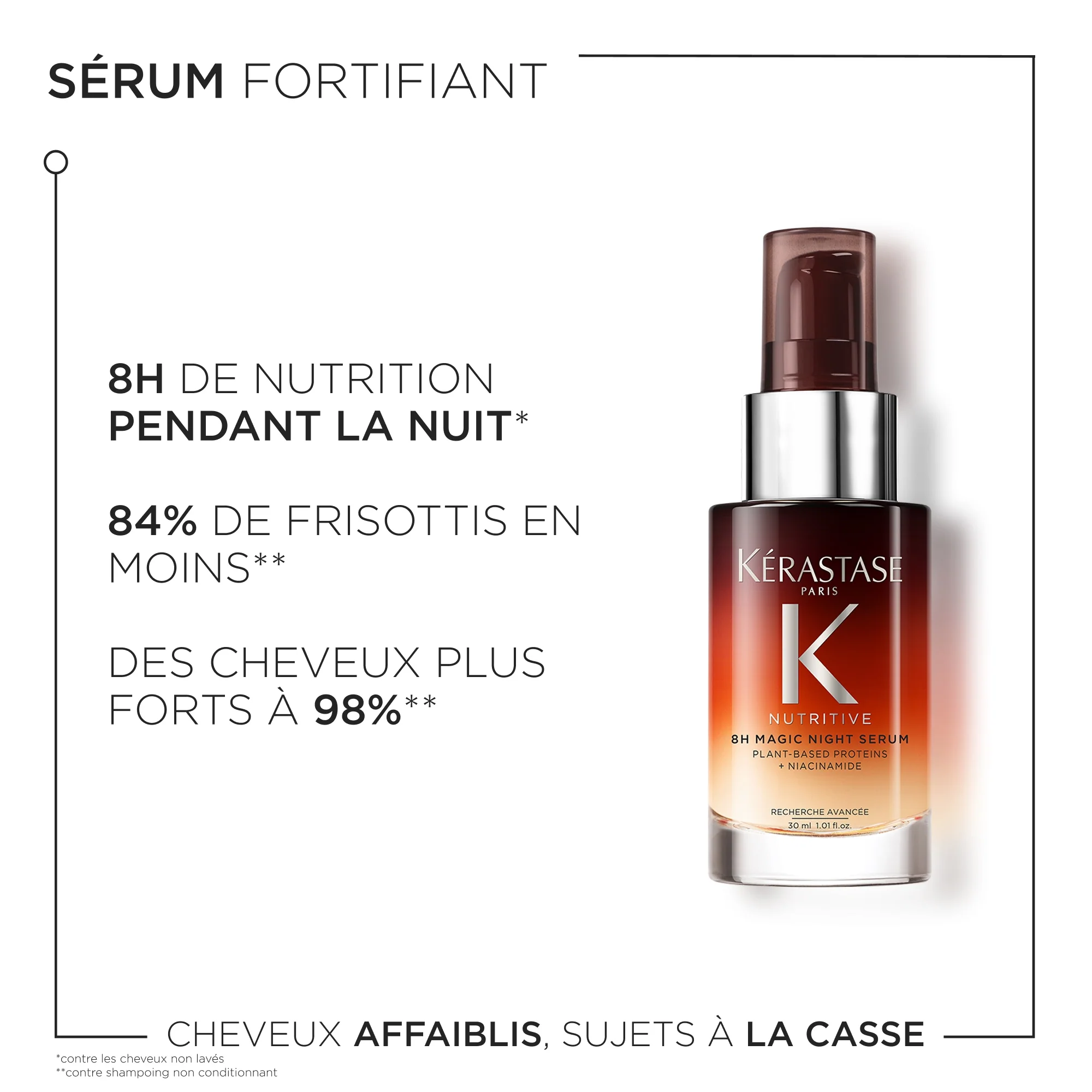 Kérastase Nutritive Format Voyage Sérum 8HR Magic Night - 30ml - Image 5