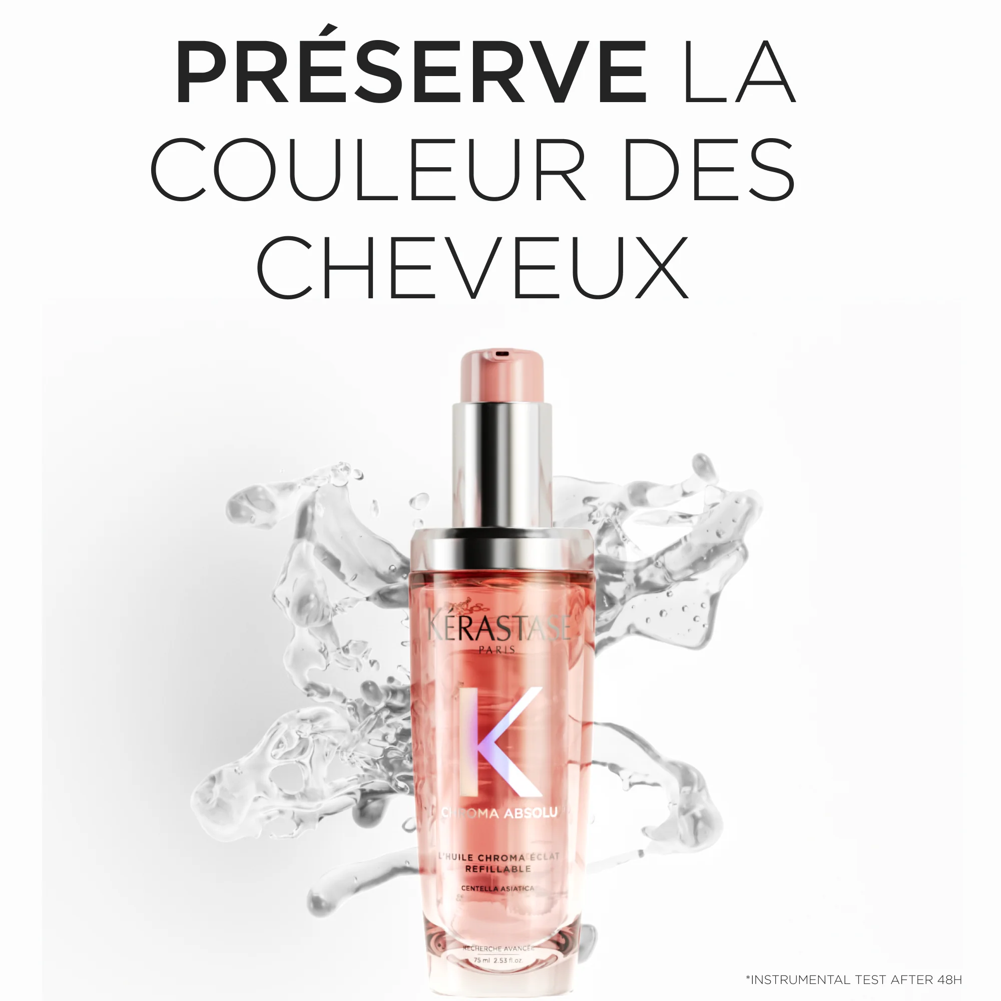 Kérastase Chroma Absolu l'Huile Chroma Éclat Rechargeable - 75ml - Image 10