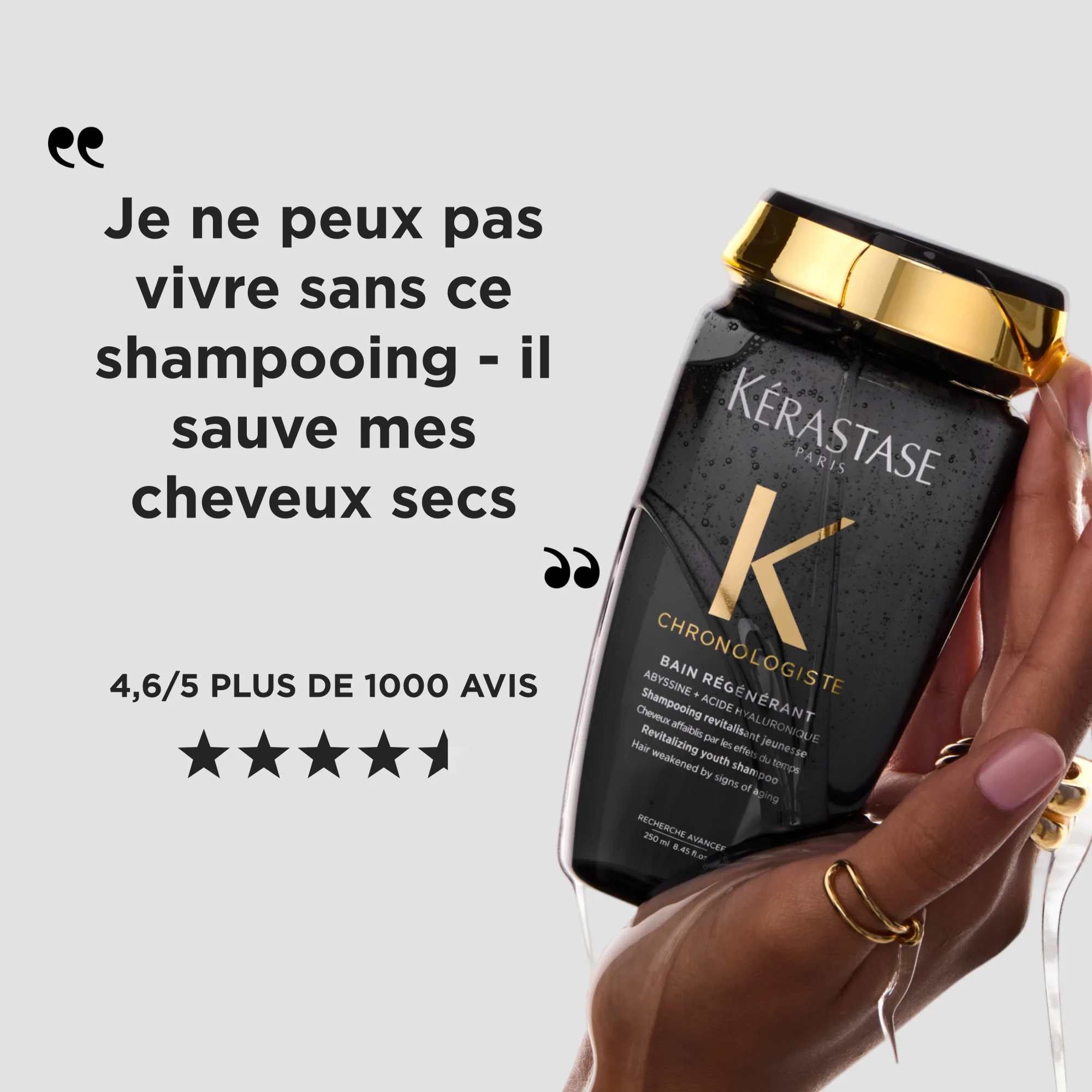Kérastase Chronologiste Bain Régénérant - 250ml - Image 6