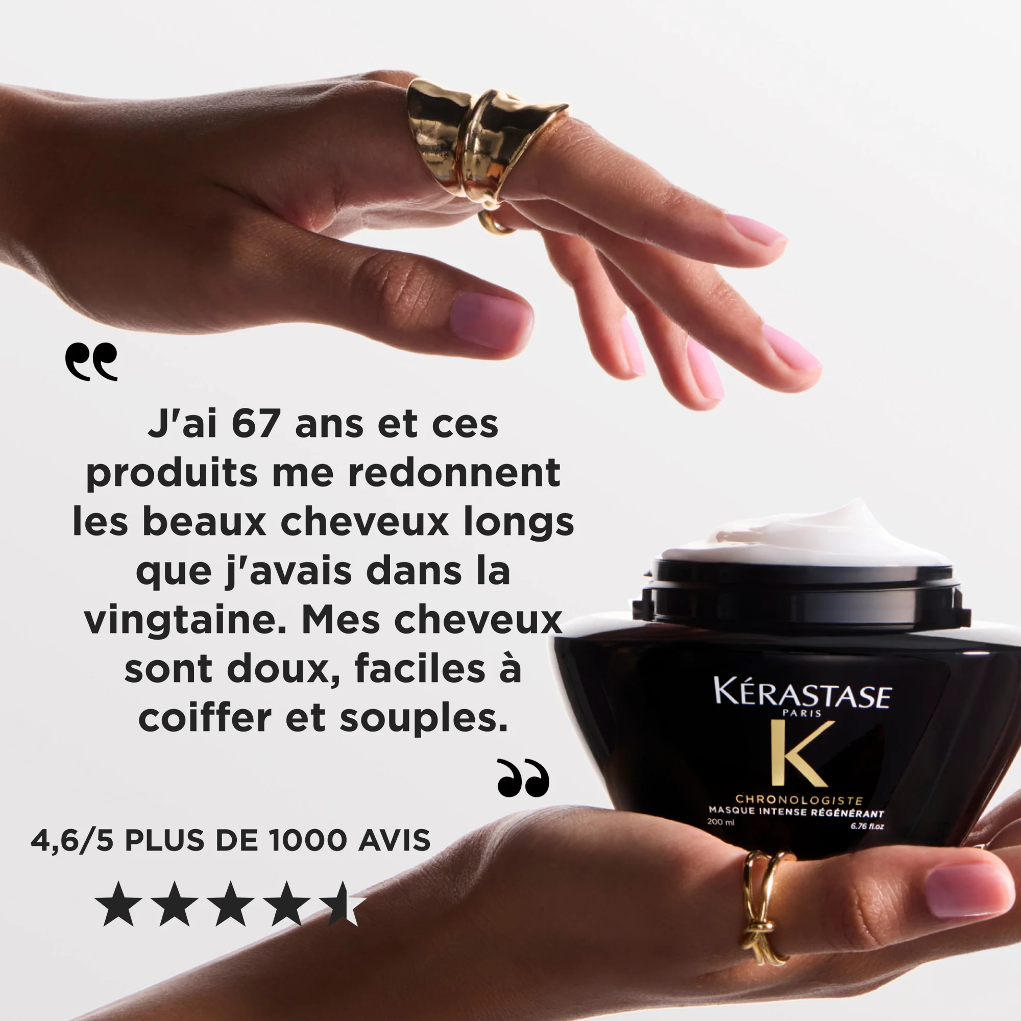 Kérastase Format Voyage Chronologiste Masque Intense Régénérant - 75ml - Image 7