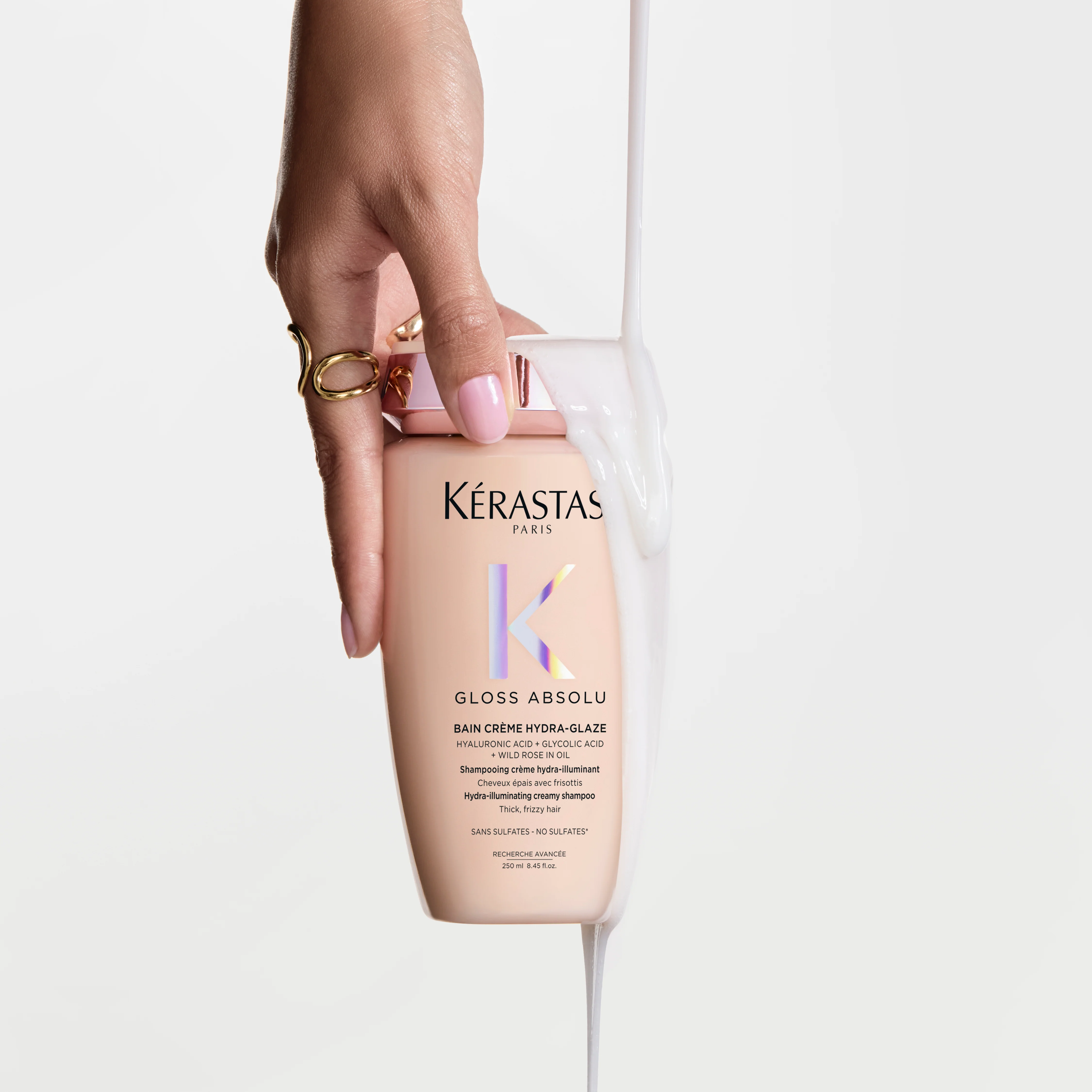 Kérastase Gloss Absolu Bain Crème Hydra-Glaze - 250ml - Image 2