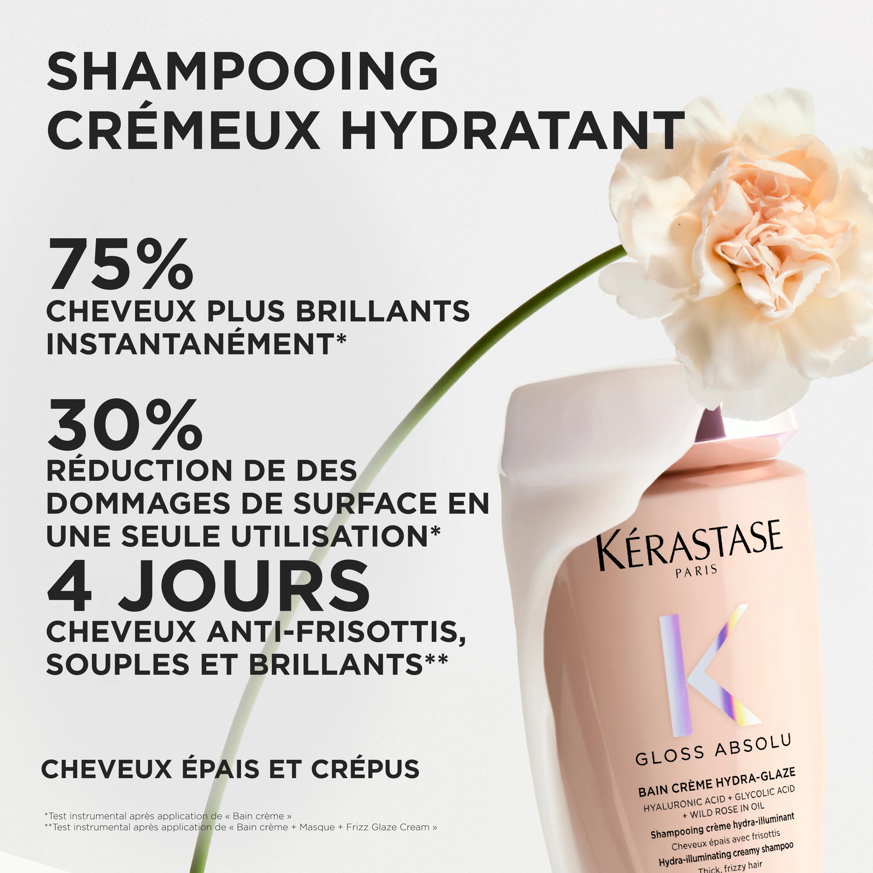 Kérastase Gloss Absolu Bain Crème Hydra-Glaze - 250ml - Image 6