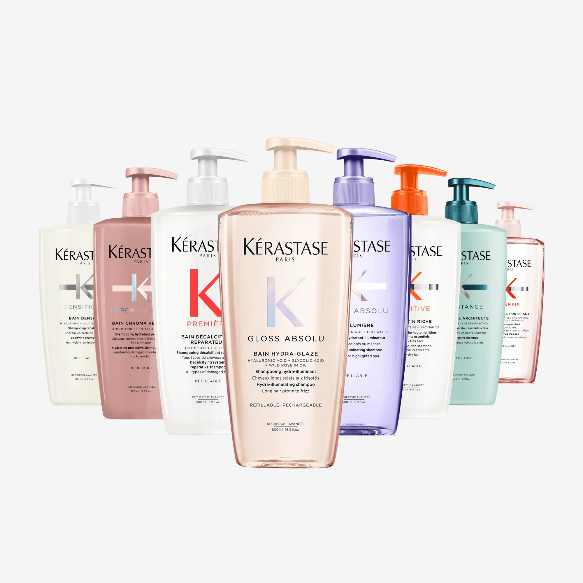 Kérastase Gloss Absolu Bain Hydra-Glaze - 500ml - Image 12