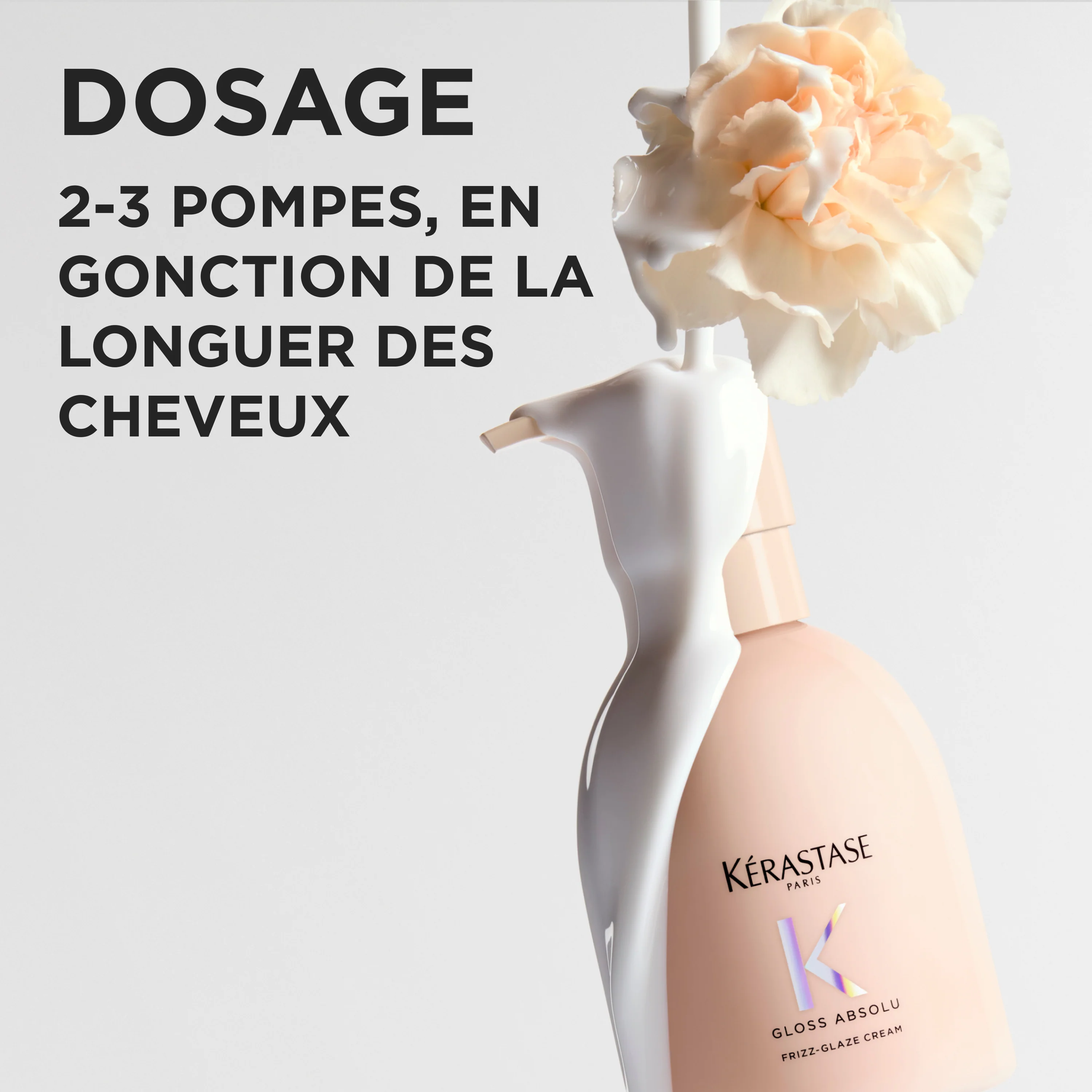 Kérastase Gloss Absolu Frizz-Glaze Cream Crème Coiffante Anti-Frisottis - 250ml - Image 9