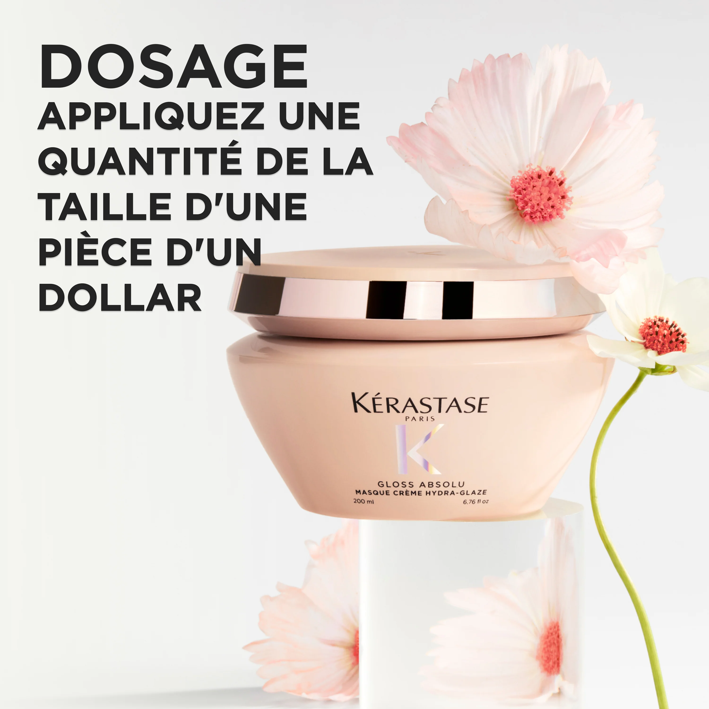 Kérastase Gloss Absolu Masque Crème Hydra-Glaze - 200ml - Image 12