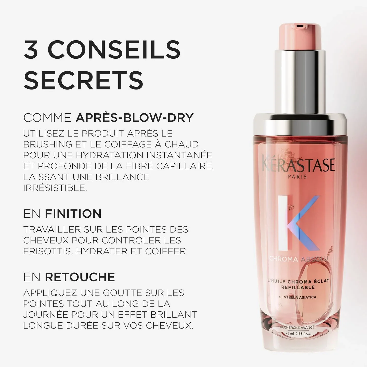 Kérastase Chroma Absolu Duo de Recharge Huile Chroma Éclat - Image 6