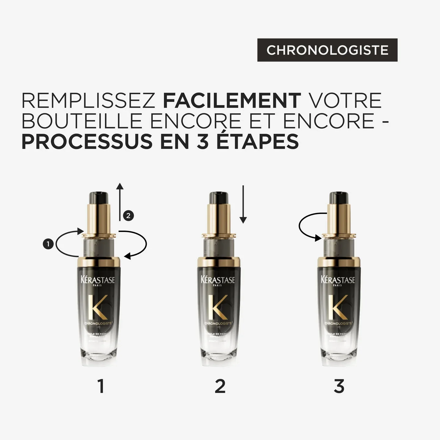 Kérastase Chronologiste Duo de Recharge Huile de Parfum - Image 4