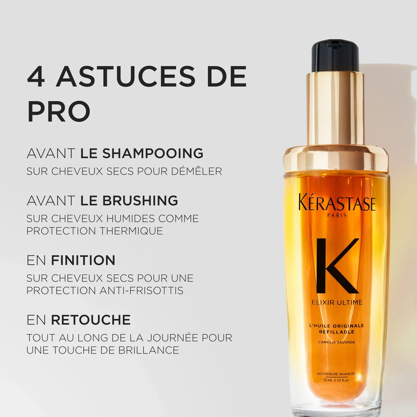 Kérastase Elixir Ultime Duo de Recharge Huile Originale - Image 10