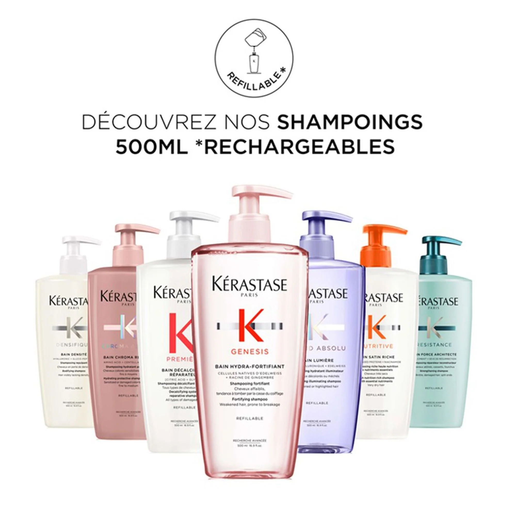 Kérastase Resistance Bain Extentioniste - 500ml - Image 5