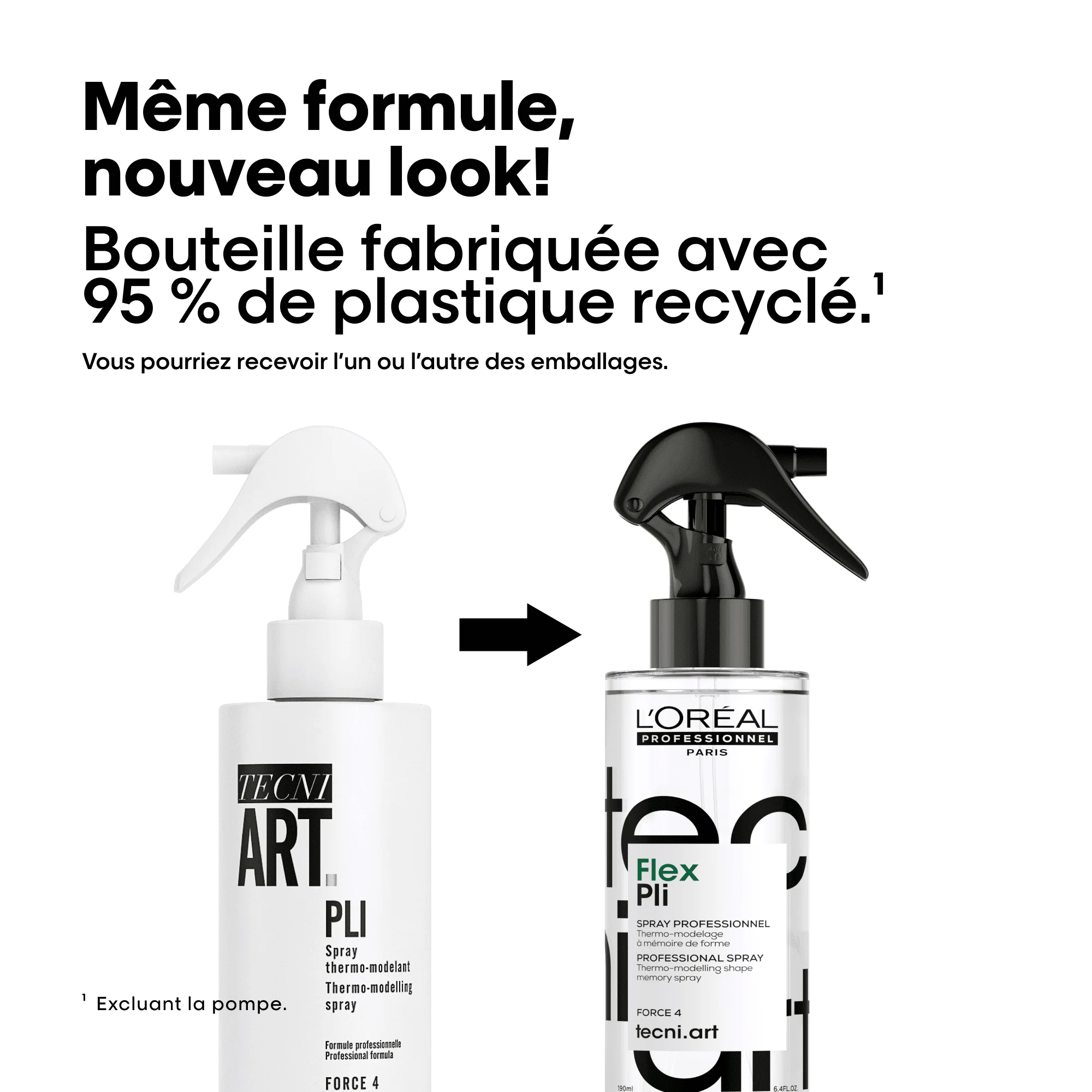L’Oréal Professionnel Tecni.Art Flex Pli Force 4 | Spray Thermo-Modelant - 190ml - Image 3