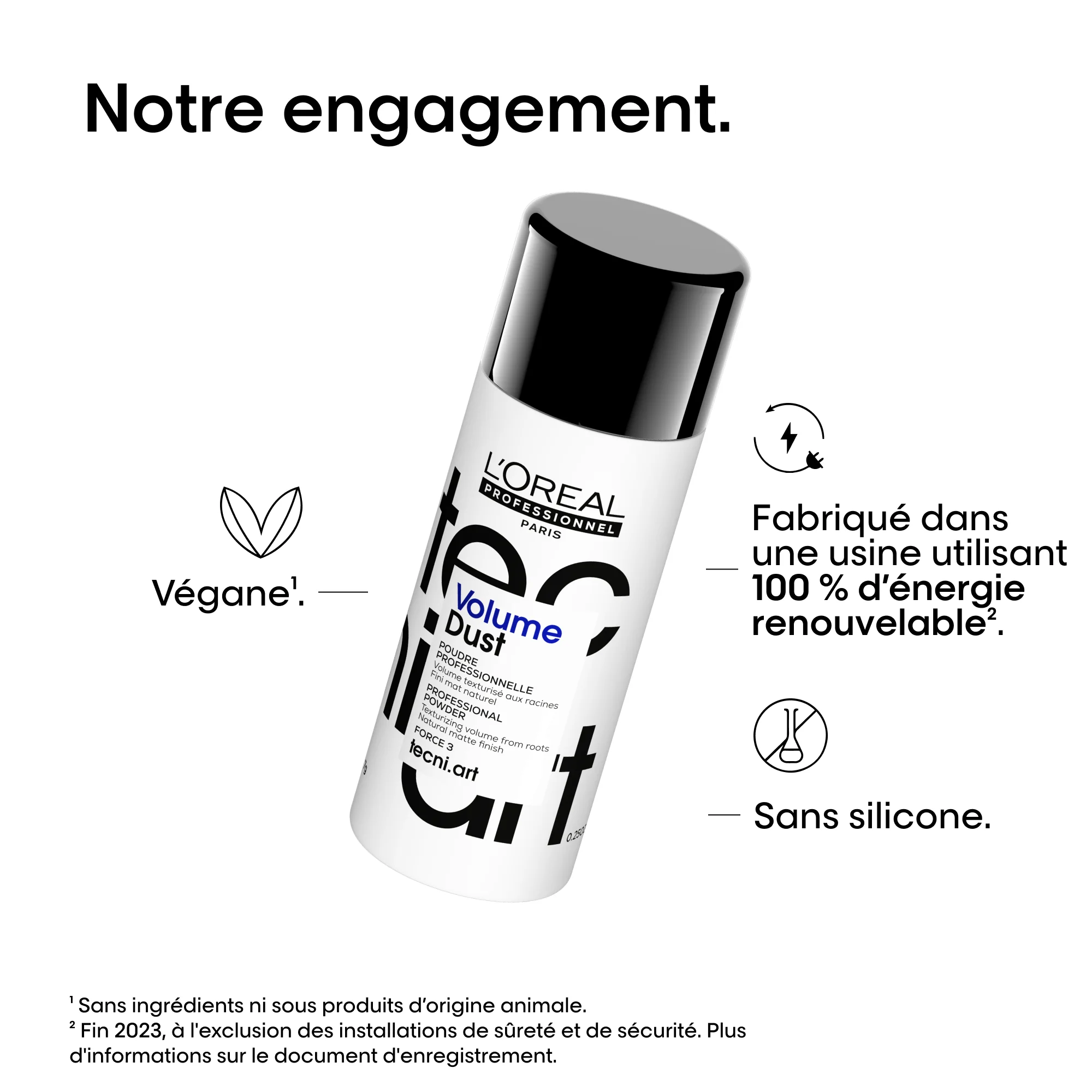 L'Oréal Professionnel Tecni.Art Volume Dust Force 3 | Poudre volumisante et texturisante - 7g - Image 4
