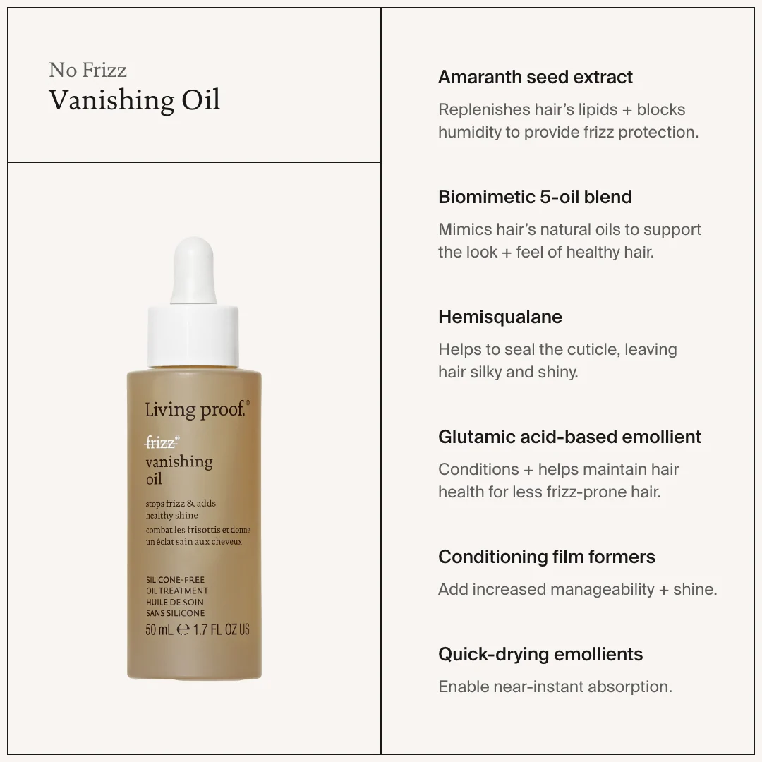 Living Proof No Frizz Vanishing Huile Anti-Frissotis - 50ml - Image 5