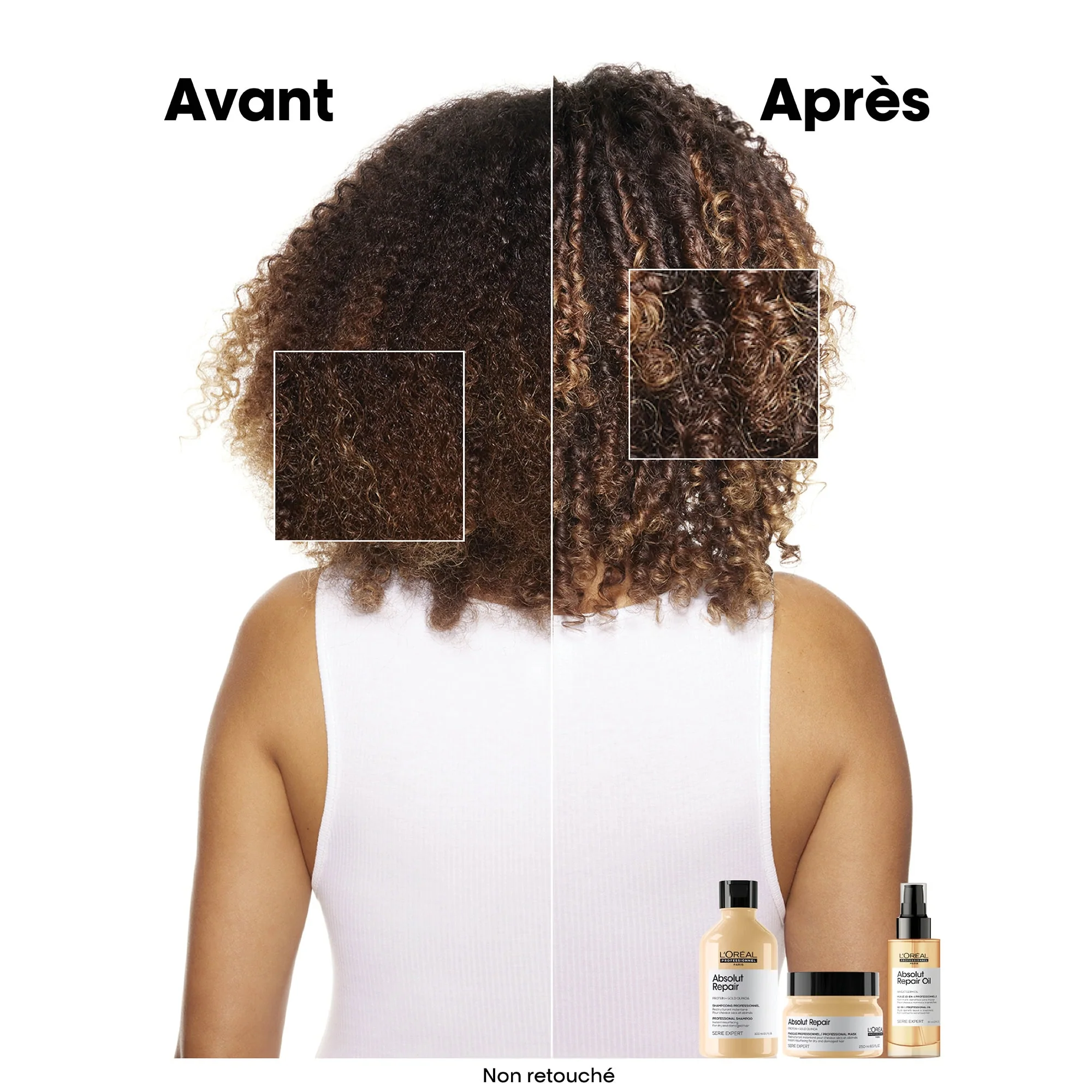 L'Oréal Professionnel Absolut Repair Pochette de Recharge Shampooing - 500ml - Image 3