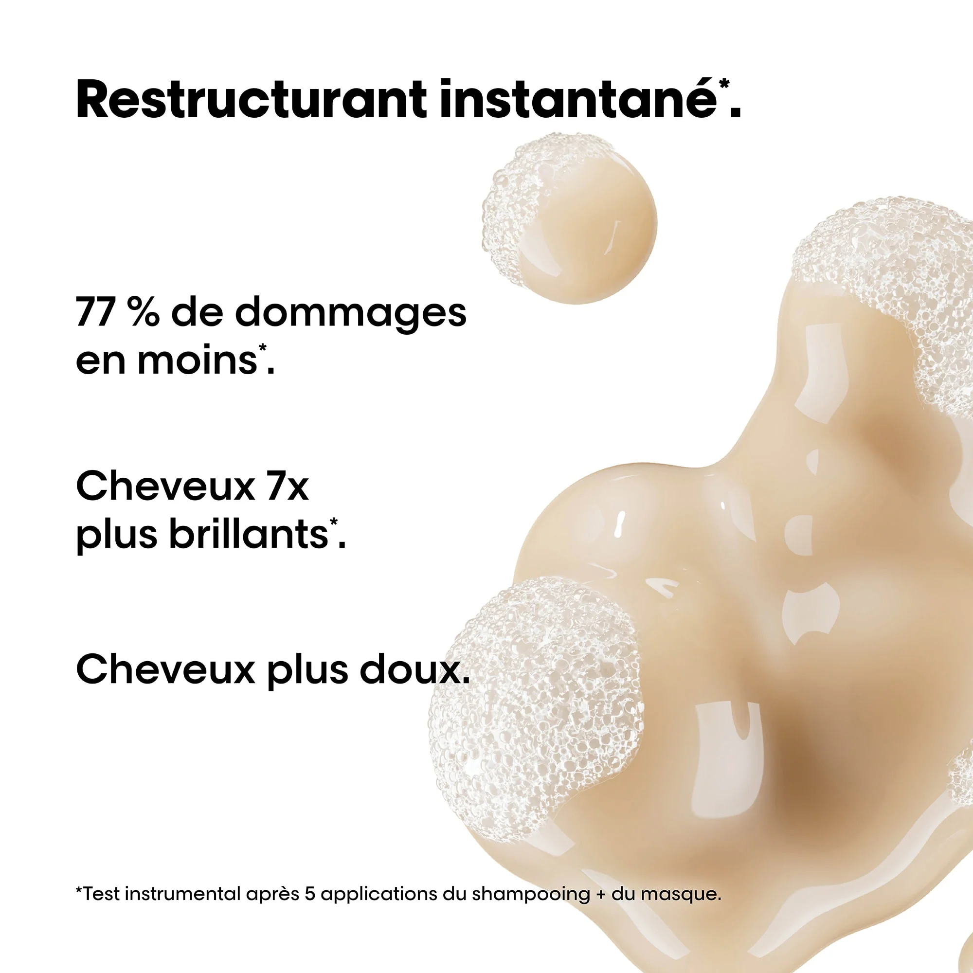 L'Oréal Professionnel Absolut Repair Pochette de Recharge Shampooing - 500ml - Image 4