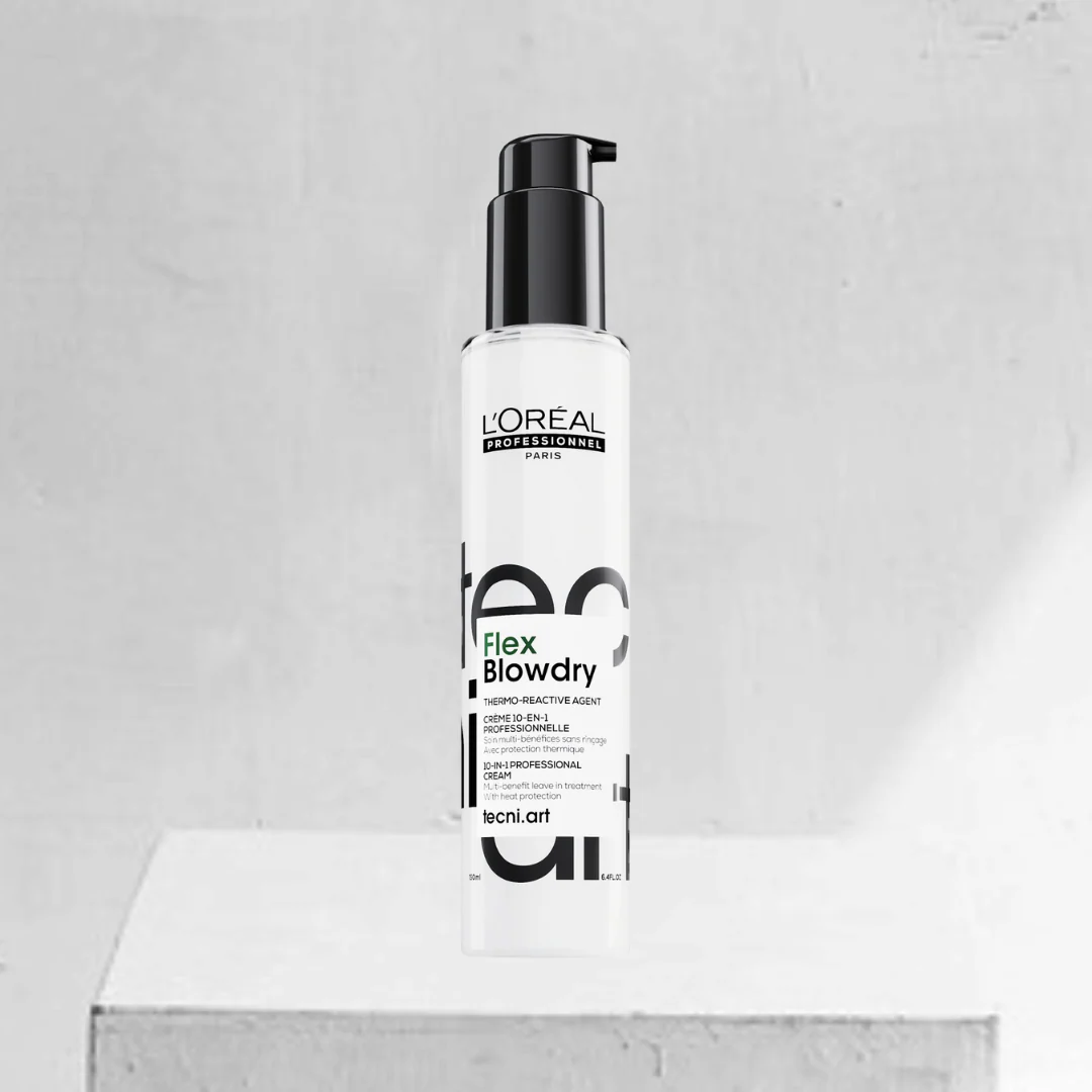 L'Oréal Professionnel Tecni.Art Flex Blow-Dry Crème 10-en-1 | Soin multi-bénéfices sans-rinçage, protecteur thermique - 150ml