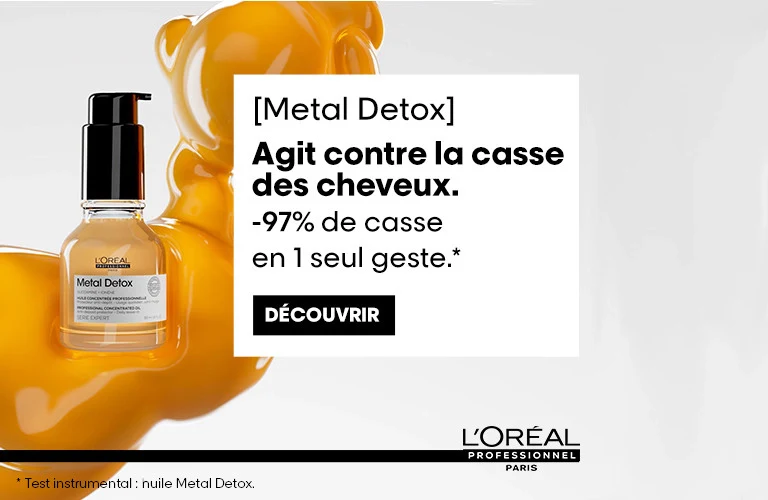 L'Oréal Professionnel Metal Detox Huile Concentrée Protectrice - 50ml - Image 4