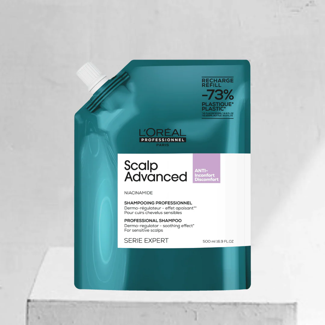 L'Oréal Professionnel Scalp Advanced Anti-Inconfort Pochette de Recharge Shampooing - 500ml