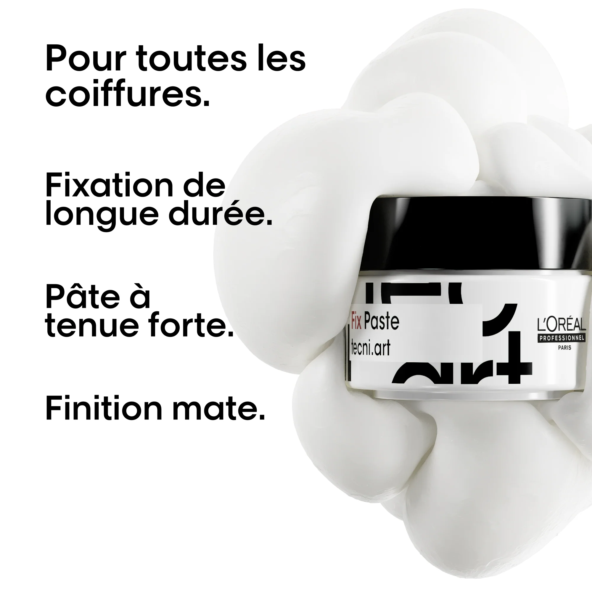 L'Oréal Professionnel Tecni.Art Fix Paste | Pâte mate à forte tenue - 75ml - Image 2