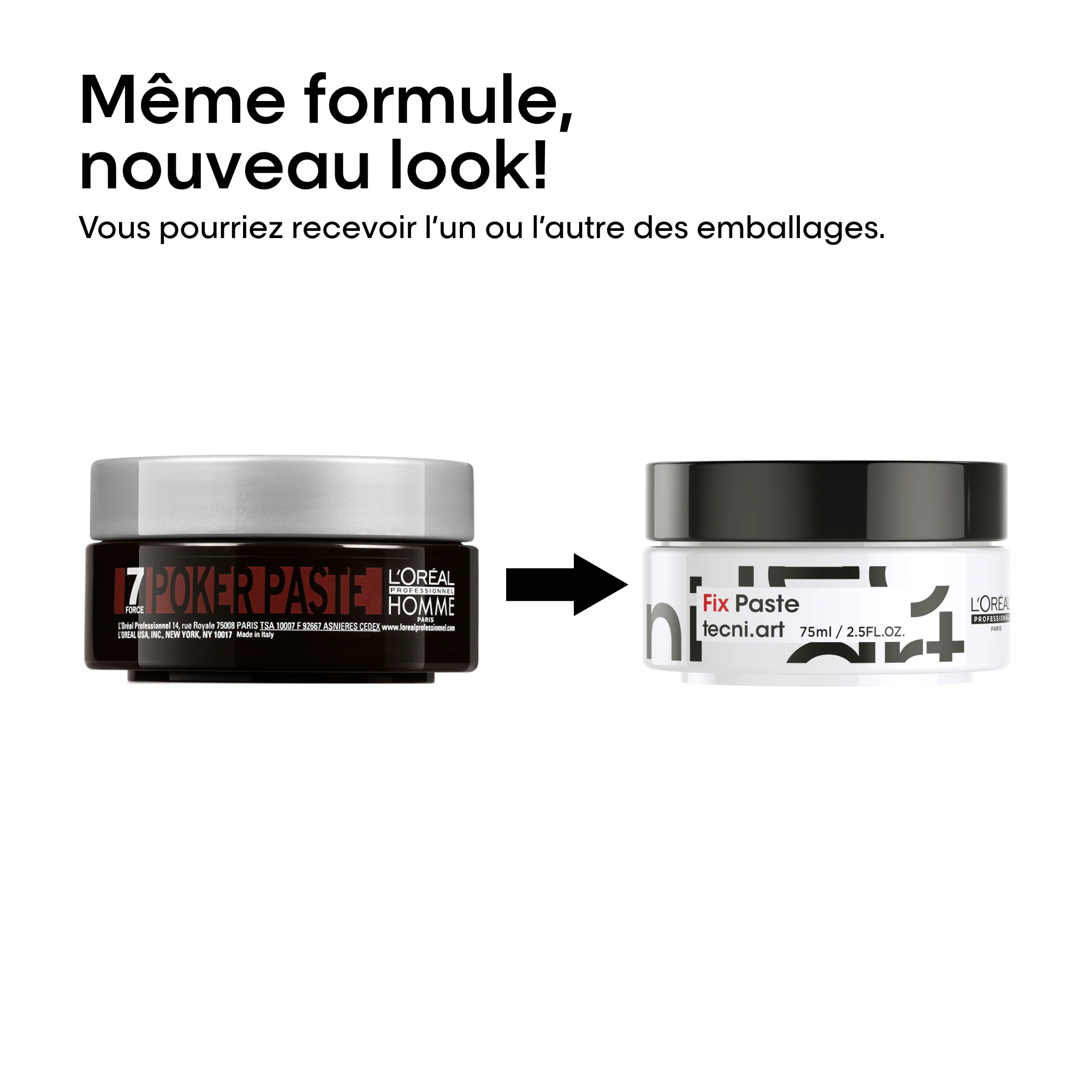 L'Oréal Professionnel Tecni.Art Fix Paste | Pâte mate à forte tenue - 75ml - Image 3