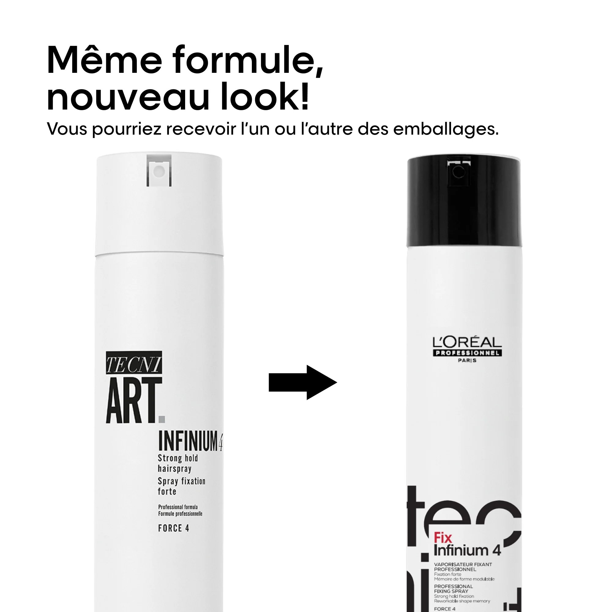 L'Oréal Professionnel Tecni.Art Fix Infinium Force 4 | Vaporisateur fixant à tenue forte - 289g - Image 3