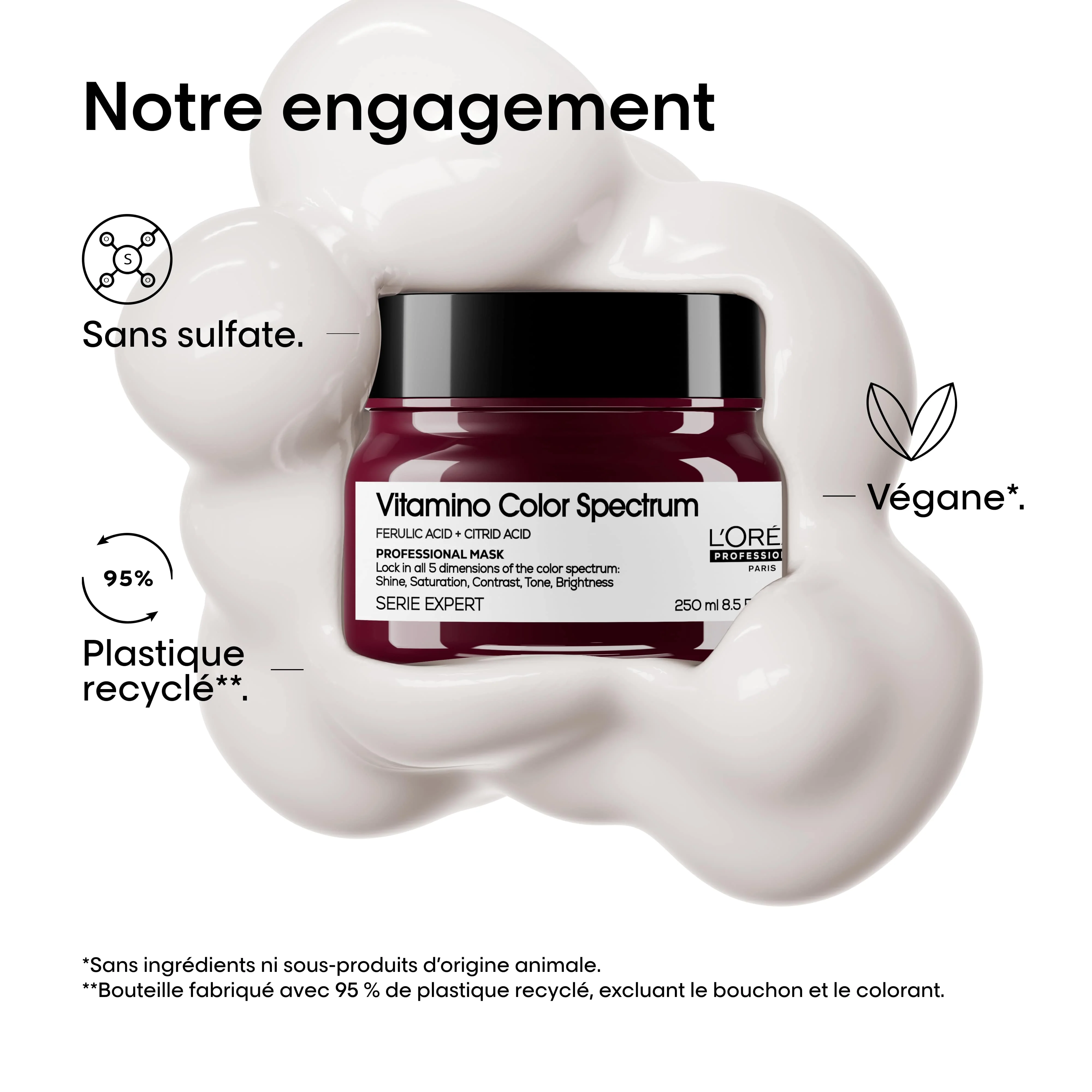 L'Oréal Professionnel Vitamino Color Spectrum Masque - 250ml - Image 11
