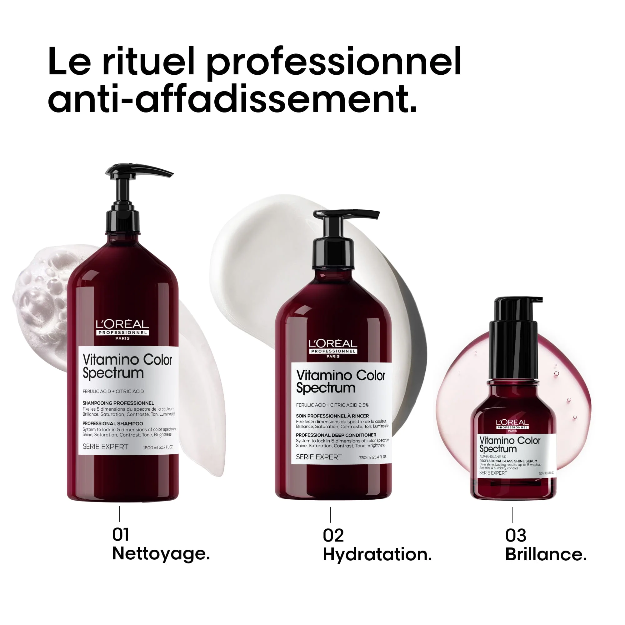 L'Oréal Professionnel Vitamino Color Spectrum Shampooing - 1500ml - Image 6