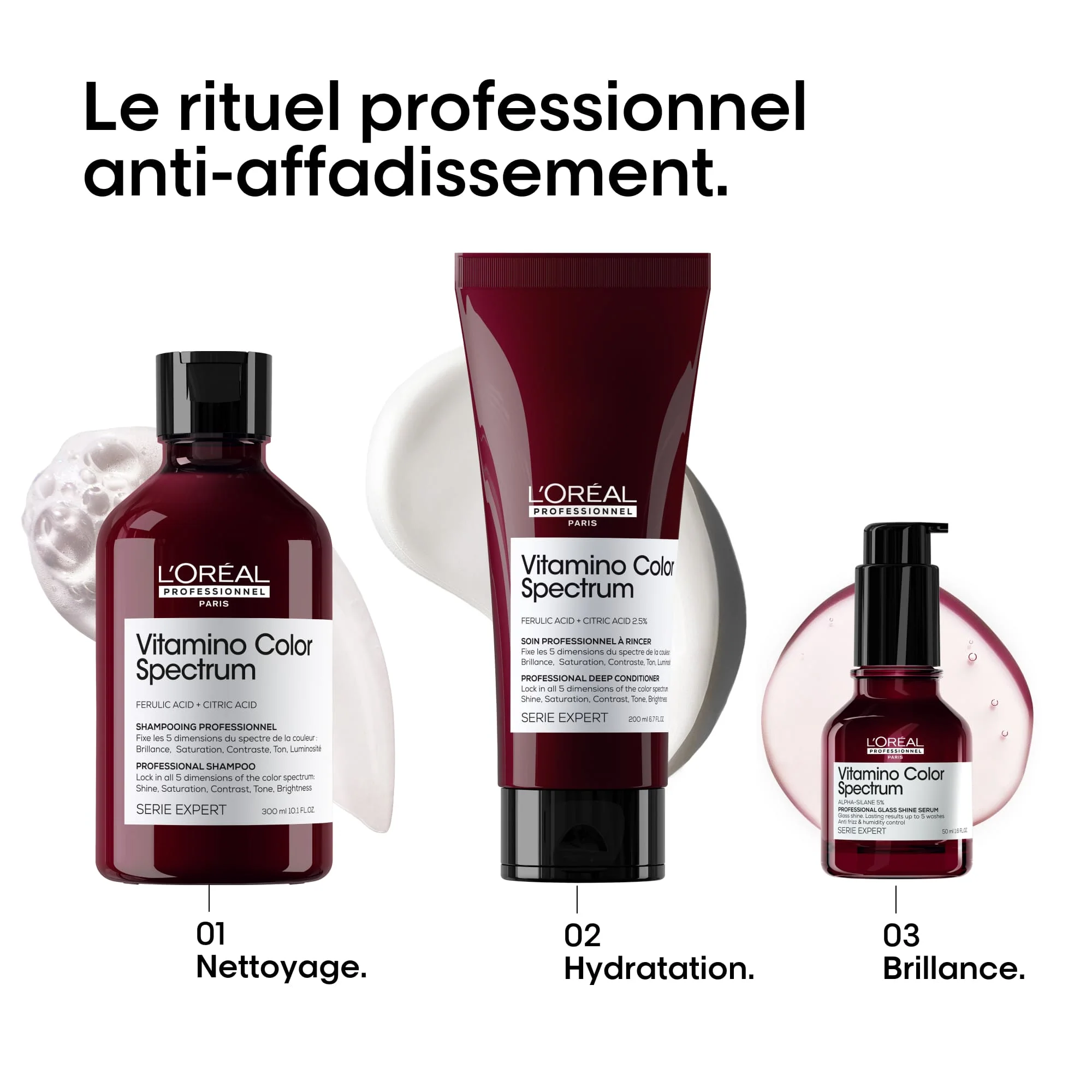 L'Oréal Professionnel Vitamino Color Spectrum Shampooing - 300ml - Image 7