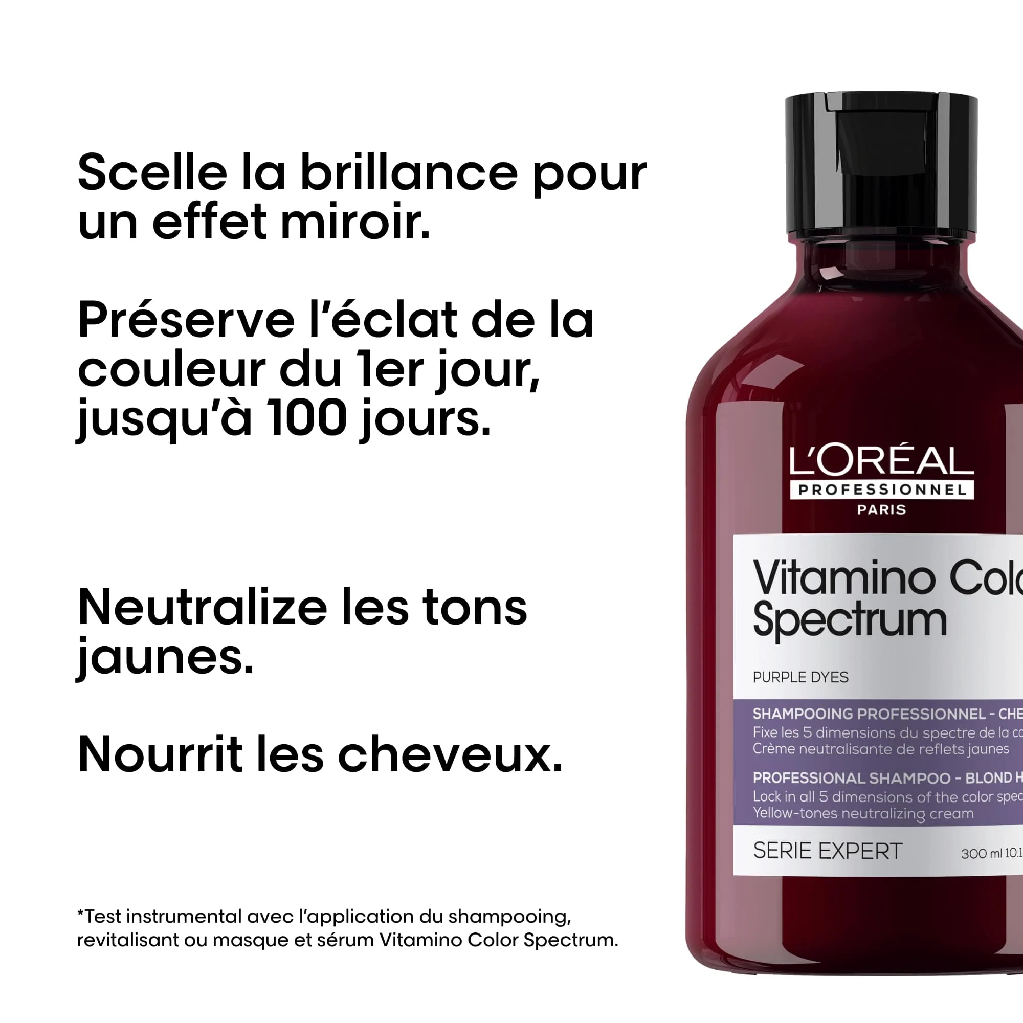 L'Oréal Professionnel Vitamino Color Spectrum Shampooing Neutralisant Violet - 300ml - Image 7