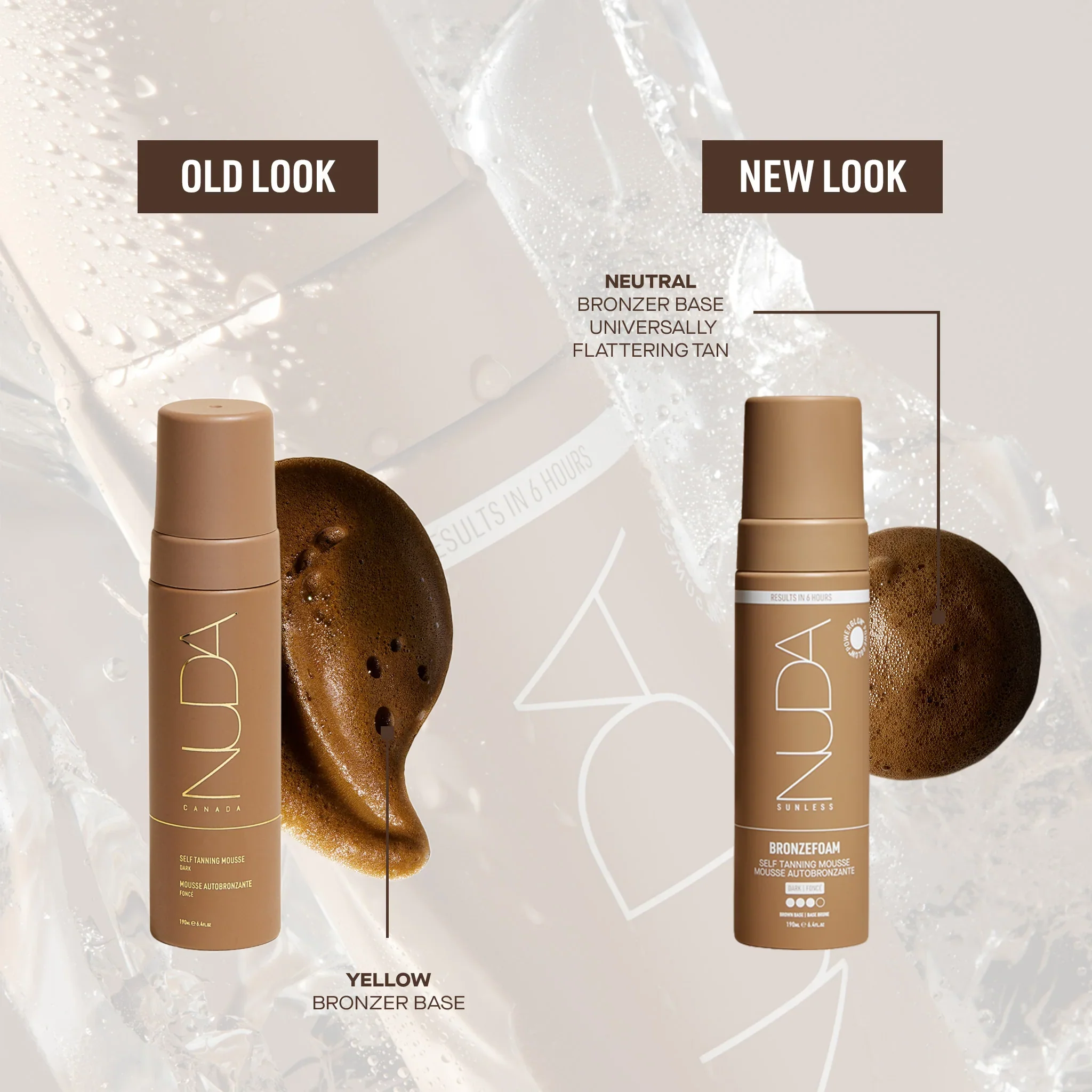 Nuda BronzeFoam Foncé | Mousse autobronzante - 190ml - Image 4