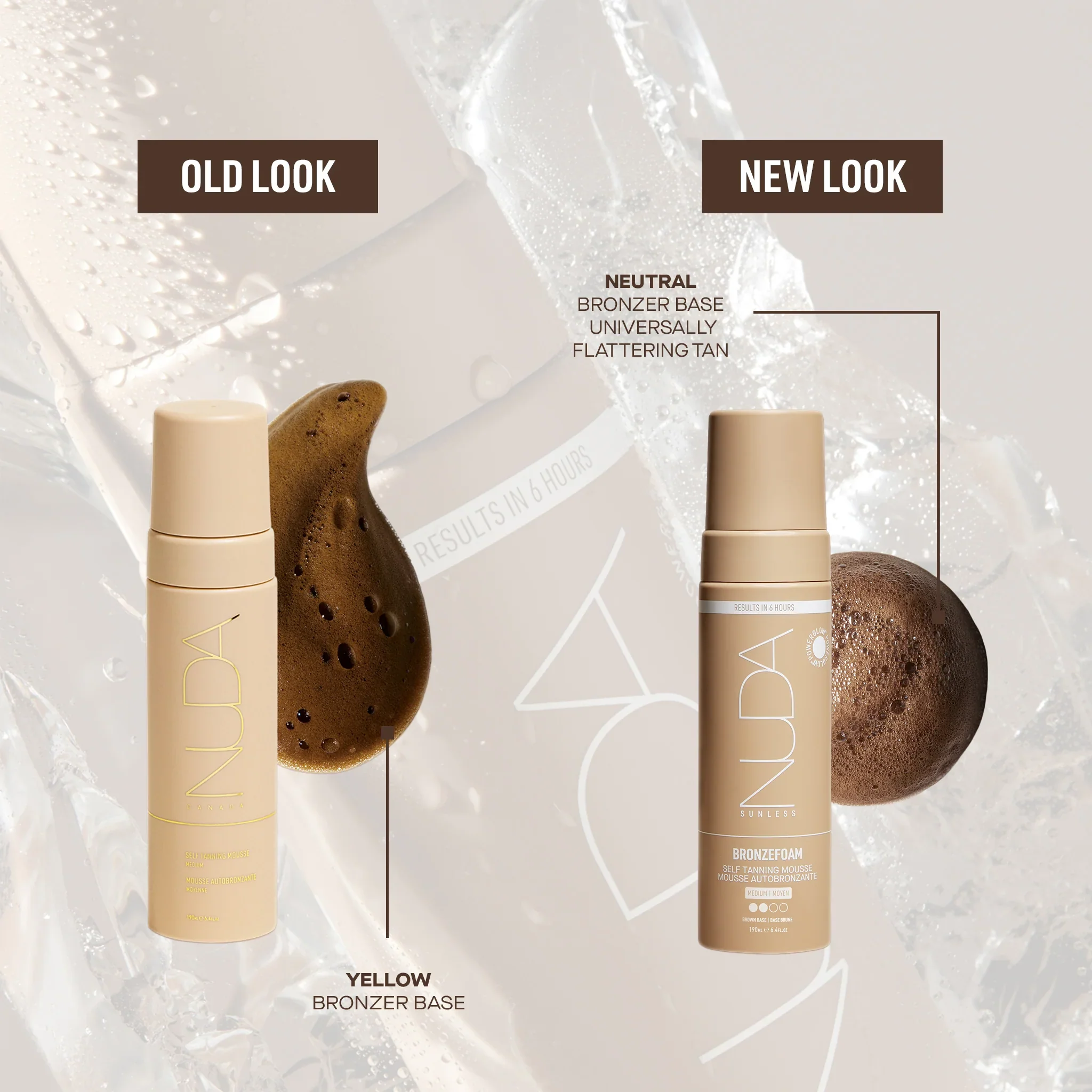 Nuda BronzeFoam Moyen | Mousse autobronzante - 190ml - Image 3