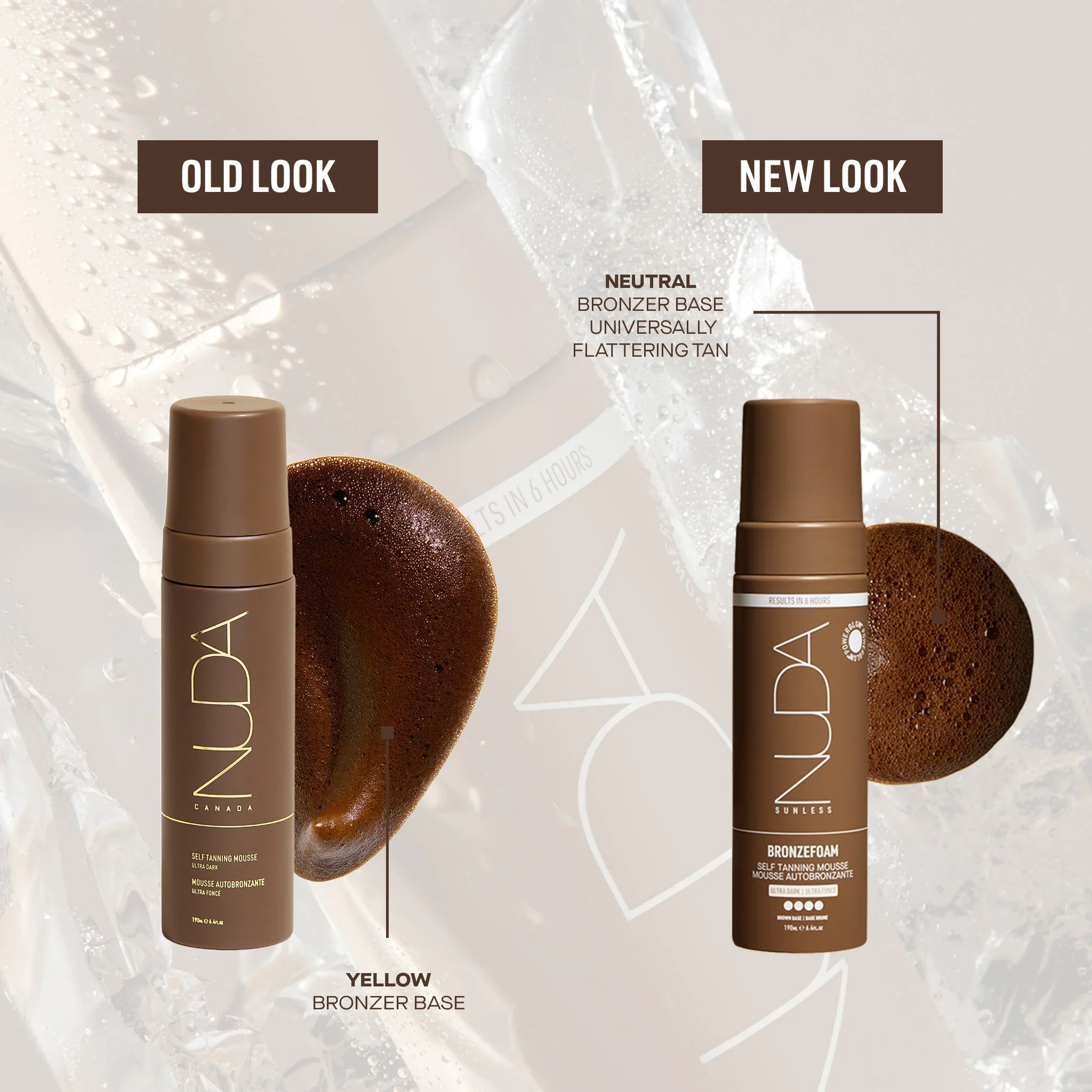 Nuda BronzeFoam Ultra Foncé | Mousse autobronzante - 190ml - Image 4