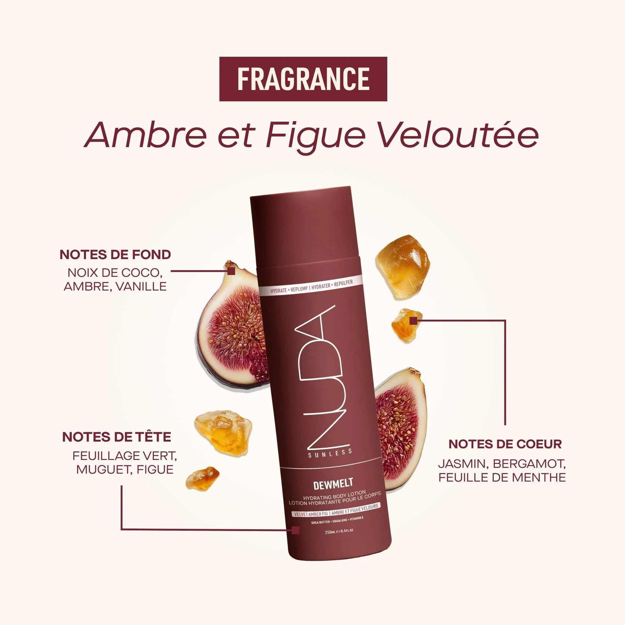 Nuda DewMelt | Lotion corporelle hydratante - 250ml - Image 5