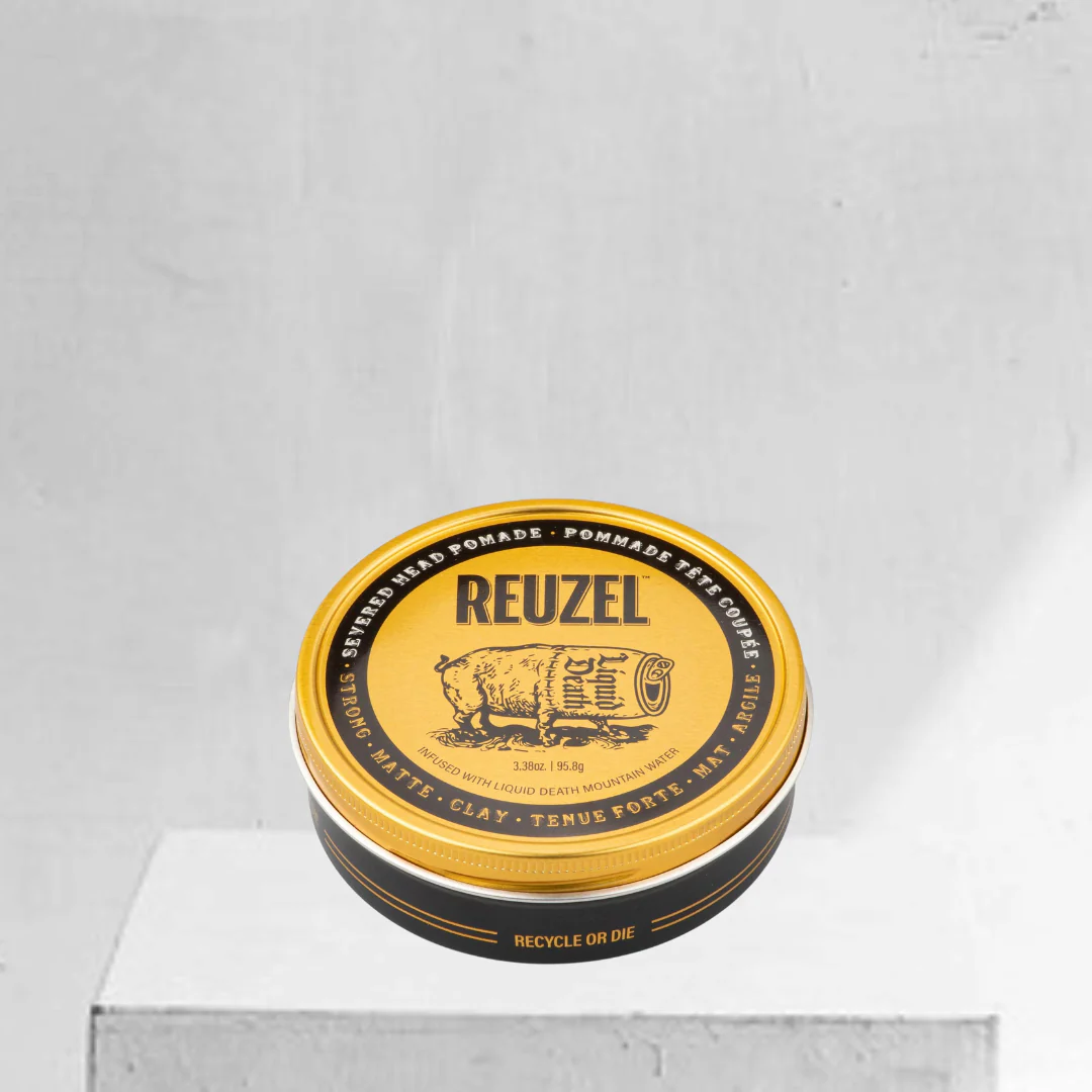 Reuzel X Liquide Death Severed Head Pommade d'Argile - 3.38oz