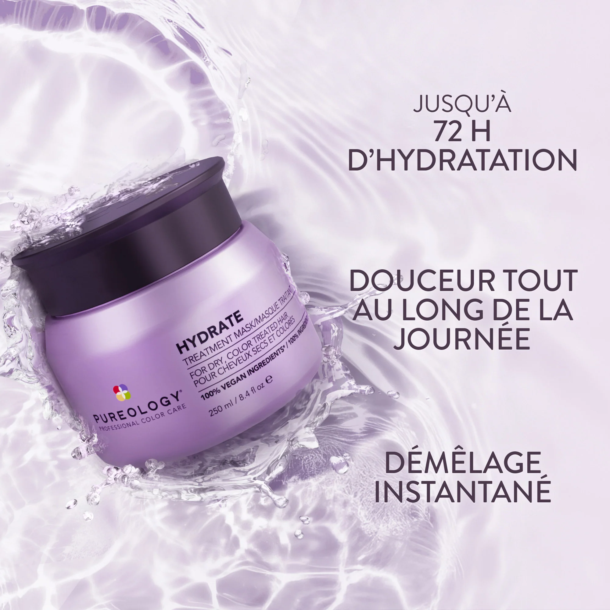 Pureology Hydrate Masque Traitement Revitalisant Profond - 250ml - Image 3