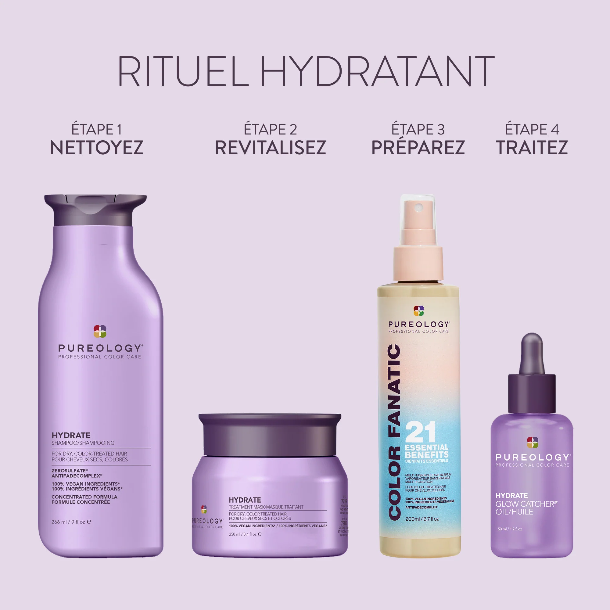 Pureology Hydrate Masque Traitement Revitalisant Profond - 250ml - Image 5