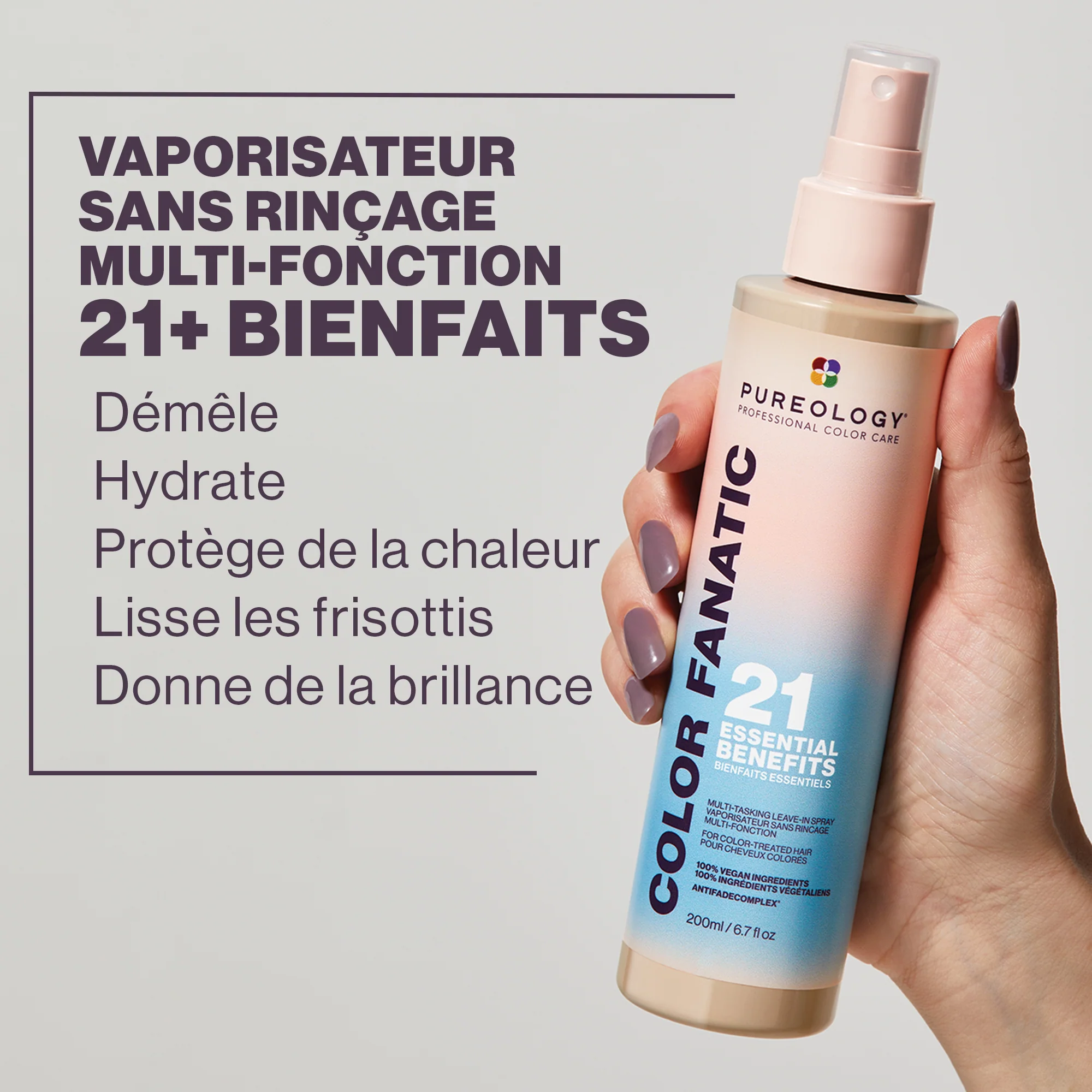 Pureology Color Fanatic Spray Multi-Usages Sans Rinçage - 200ml - Image 5