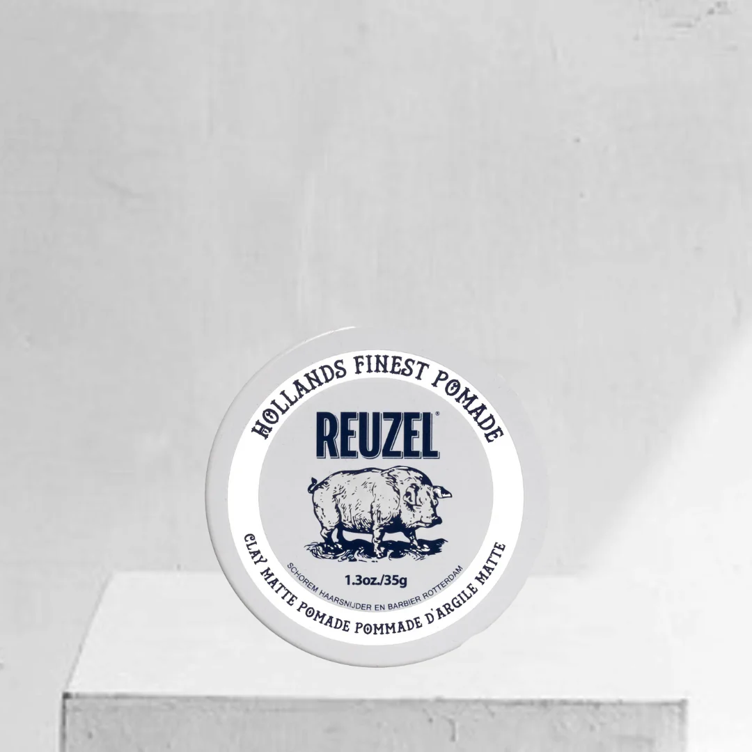 Reuzel Pommade Argile Matte | Tenue forte et flexible