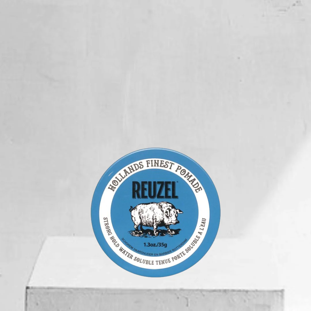 Reuzel Pommade Bleu | Tenue forte, soluble à l'eau