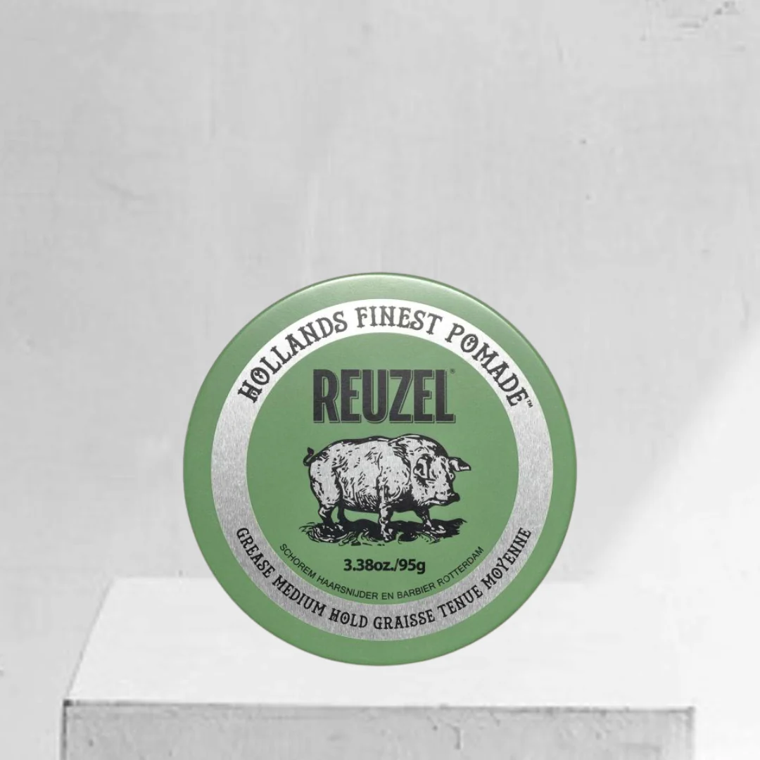 Reuzel Pommade Cire Verte | Graisse tenue moyenne - 3.38oz