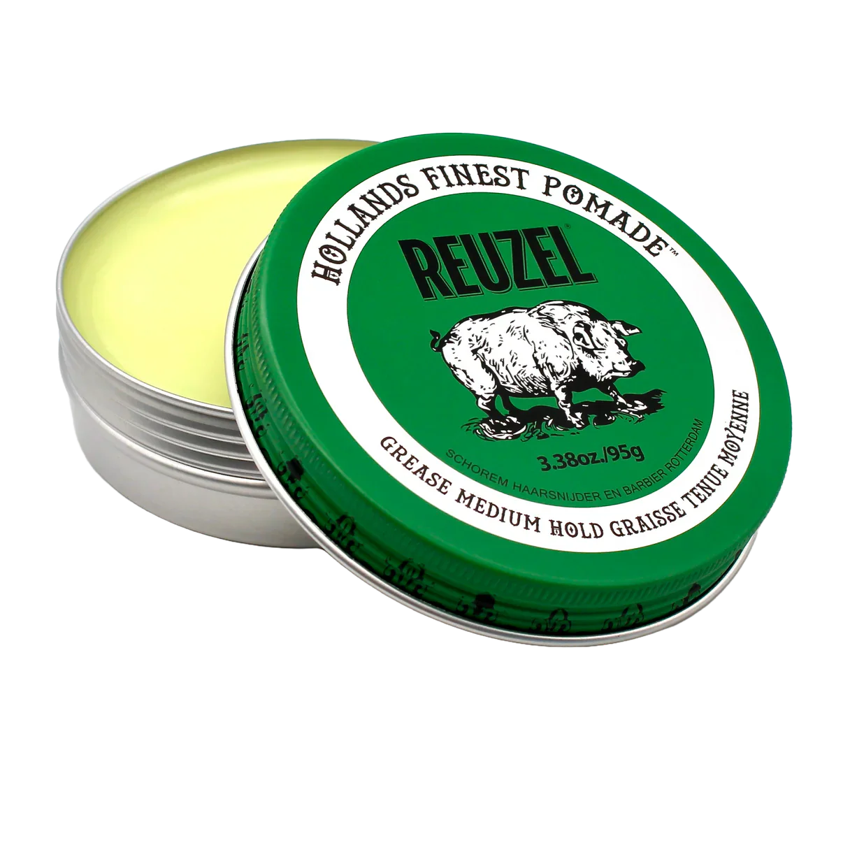 Reuzel Pommade Cire Verte | Graisse tenue moyenne - 3.38oz - Image 2